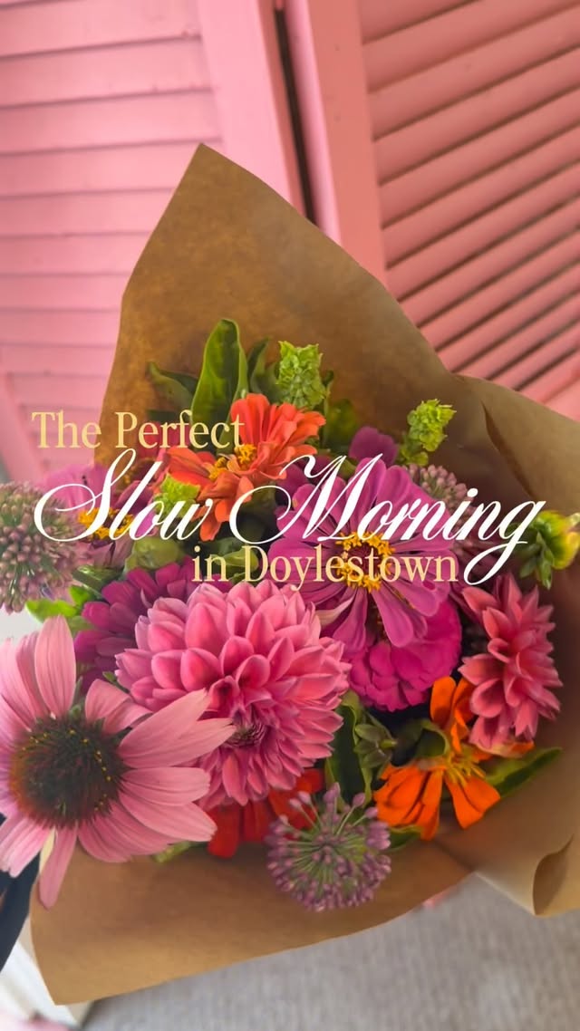 Daily itinerary — a Doylestown Saturday morning
